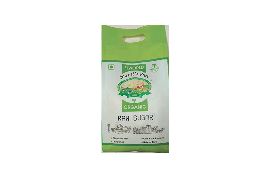 Elworld Organic Raw Sugar    Pack  1 kilogram